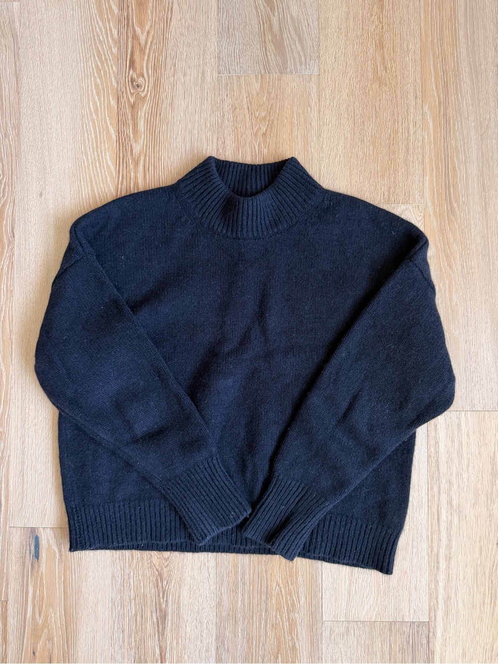 Naadam Super Luxe Cashmere Mockneck Sweater